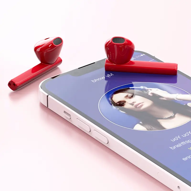 Bluetooth гарнітура XO G5 (чорно-червоний) - фото 2