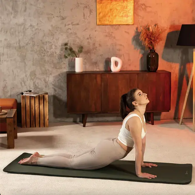 Килимок для йоги Hop-Sport HS-NB015GM NBR 1.5 см темно-зелений - фото 9