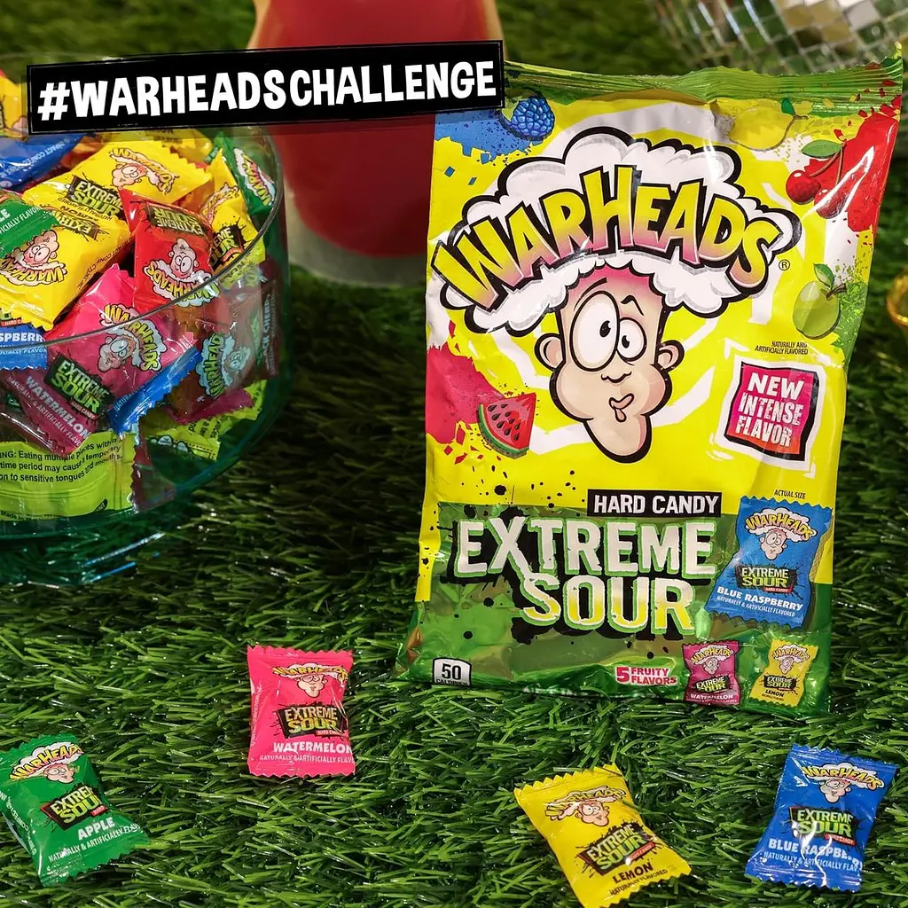 Льодяники Warheads Extreme Sour Hard Candy 28г - фото 9