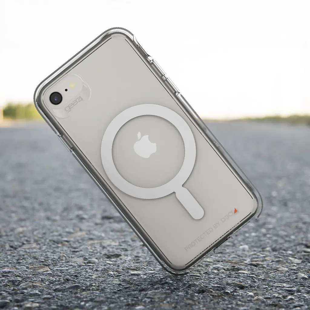 Чохол прозорий протиударний Gear4 Crystal Palace MagSafe для Apple iPhone iPhone 7/8/SE 2020/2022 - фото 5