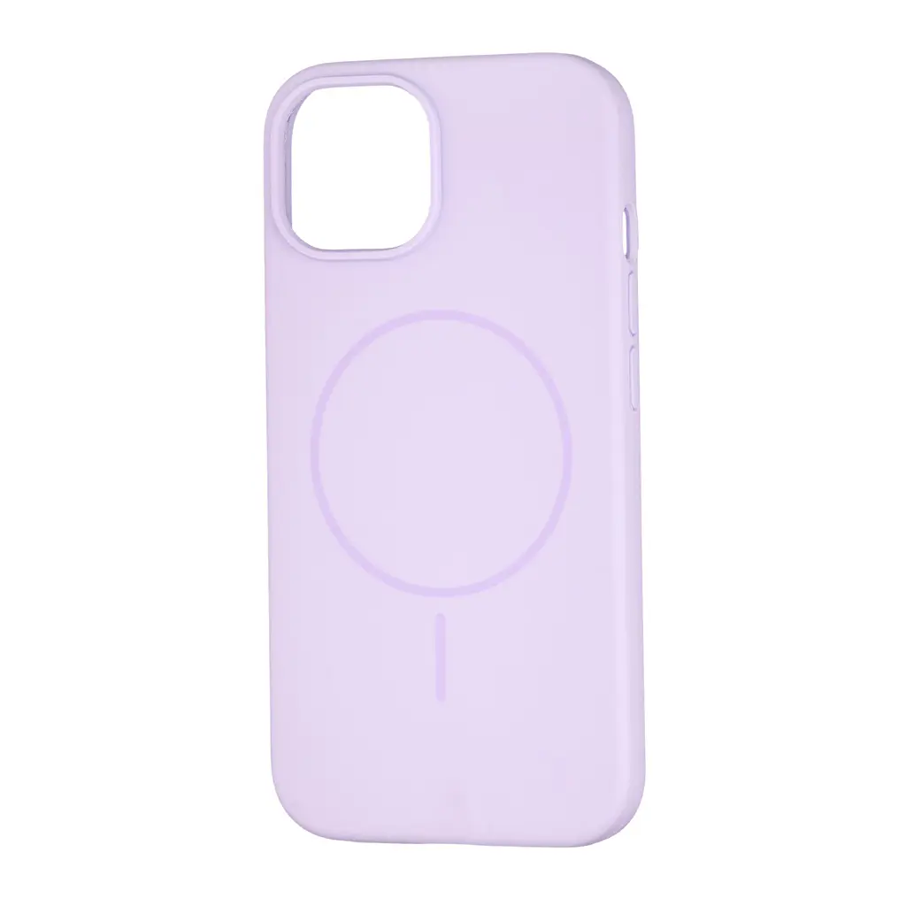Чохол Silicone Case Full Cover with MagSafe iPhone 15 Lilac