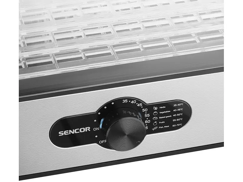 Сушарка фруктів Sencor SFD950SS - фото 3
