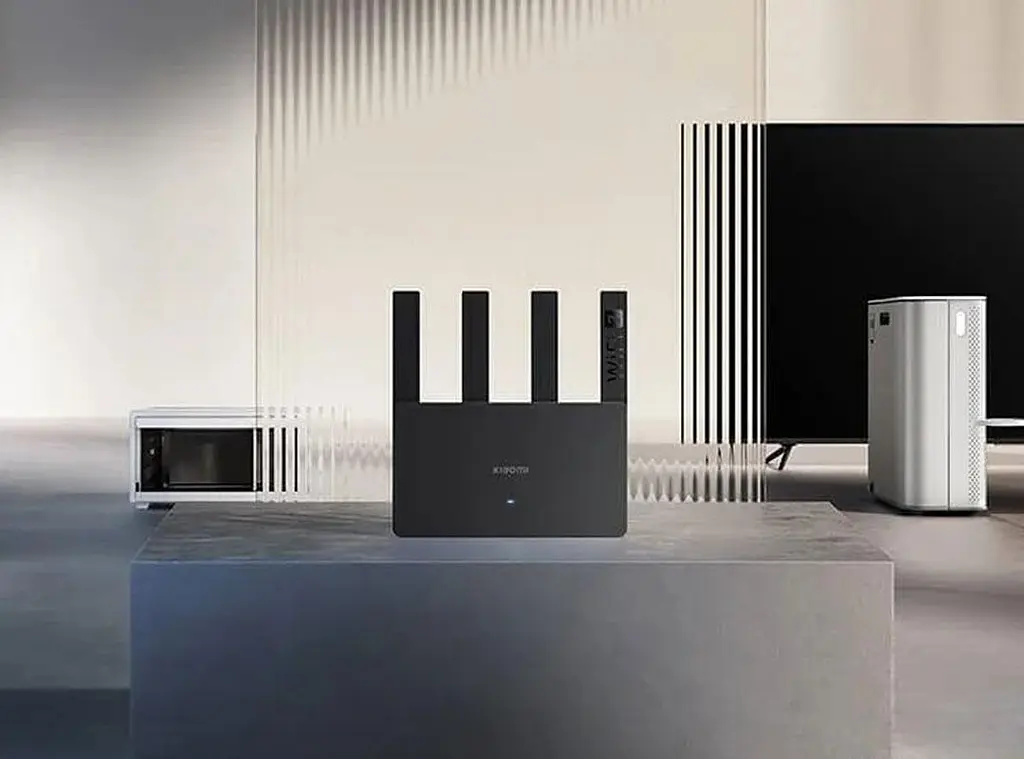 Роутер Xiaomi Router BE3600 Black маршрутизатор | Wi-Fi 7 | 3570 Мб/с | Mesh - фото 4