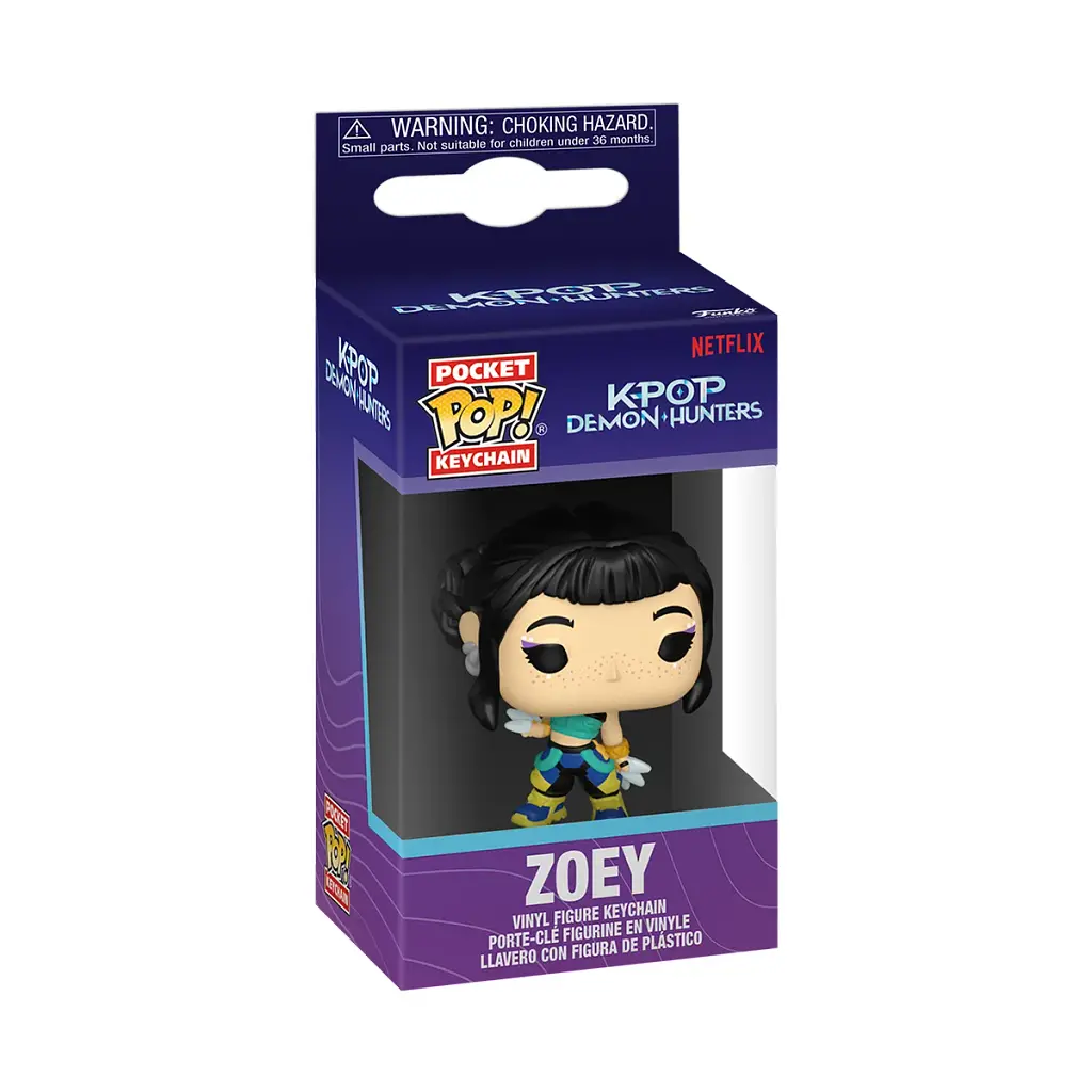 Брелок Funko Pop на кліпсі серії Кейпоп-мисливиці на демонів - Зої (95688)