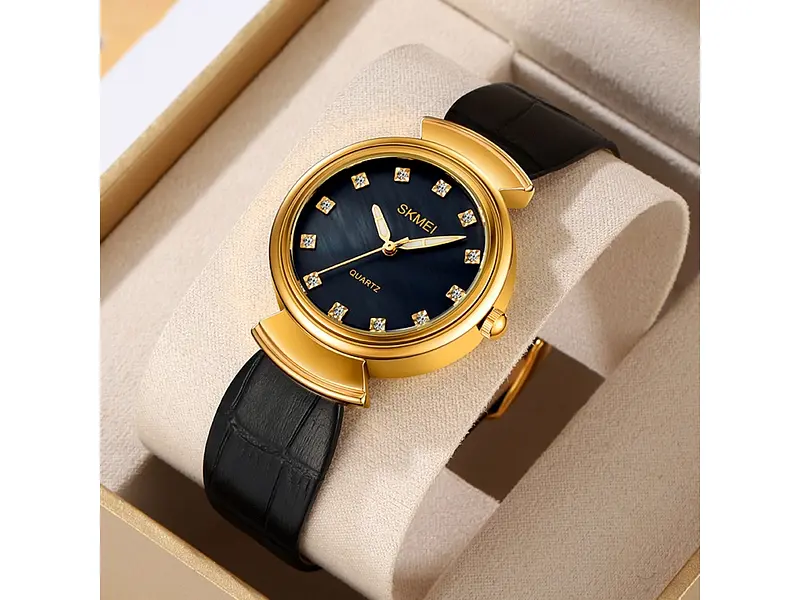 Жіночий наручний годинник 2165GDBKBK Gold-Black-Black Skmei acs0030213 - фото 5