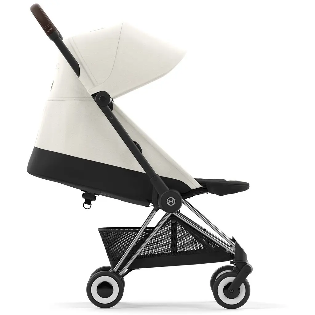 Коляска Cybex Coya Chrome Dark Brown Off White (522004405) - фото 4