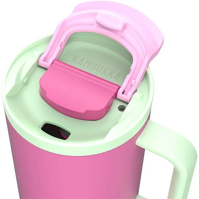 Термокружка Kambukka Rio Bubblegum Mint 950 мл розово-мятная (11-08004) - фото 8
