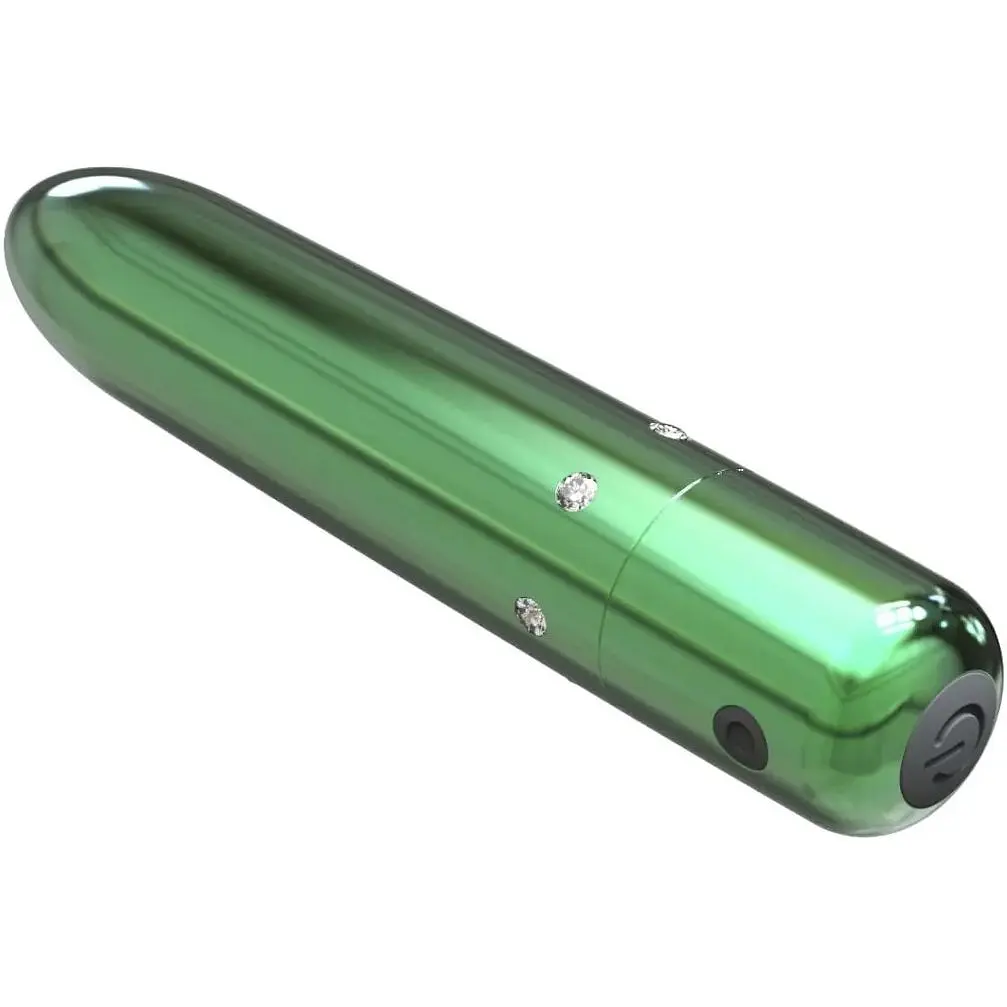 Вибропуля PowerBullet - Pretty Point Rechargeable Bullet Teal - фото 3