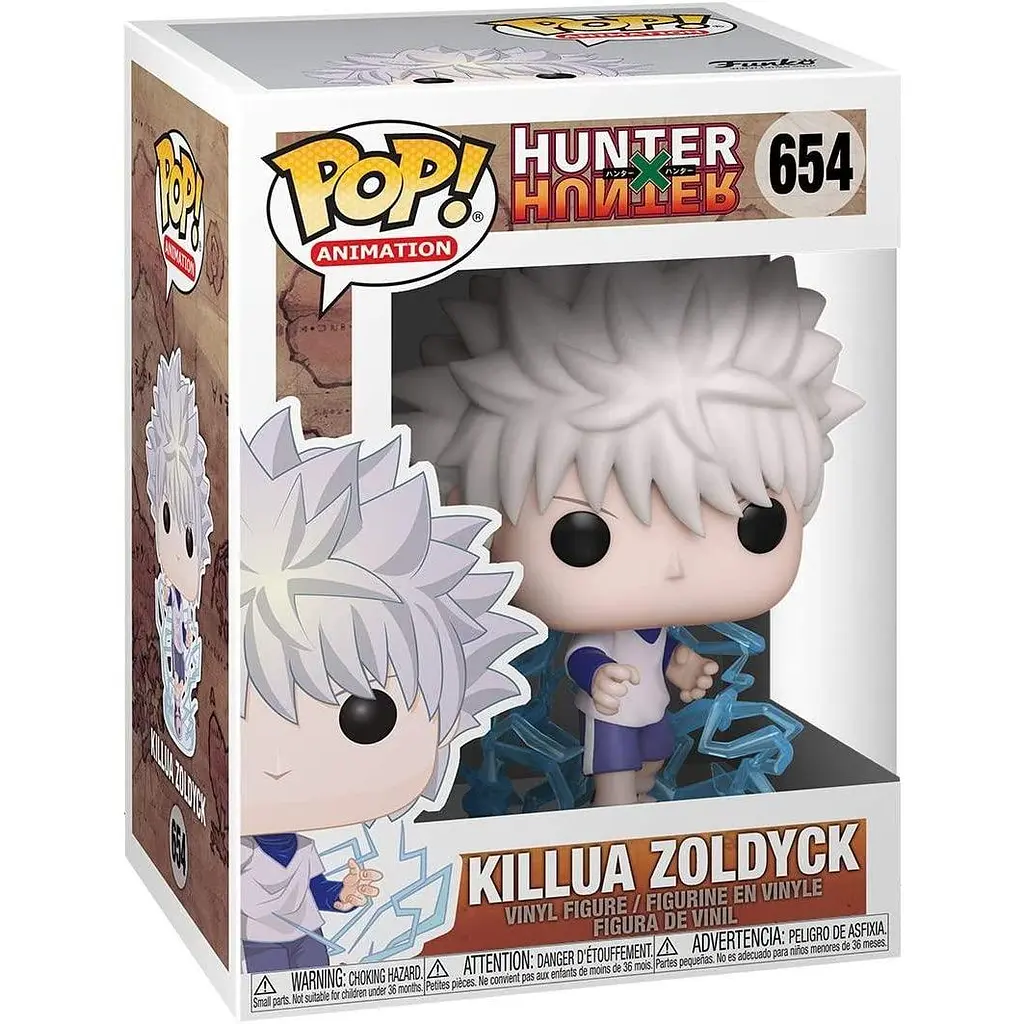 Фигурка Funko Pop Хантер х Хантер Киллуа Hunter x Hunter Killua 10 см HH K 654 - фото 3