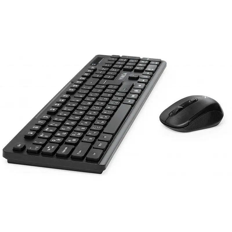Комплект клавиатуры и мыши Vinga KBSW-100 Black - фото 4