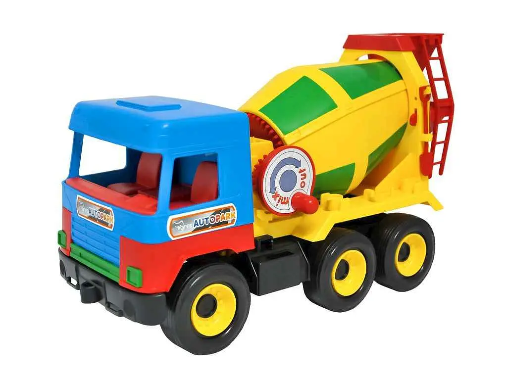 Бетонозмішувач TIGRES 38x18x26см "Middle truck" арт.39223 синій