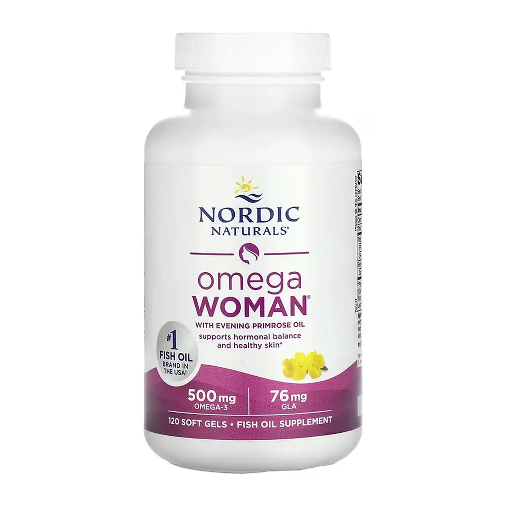 Омега-3 риб'ячий жир Nordic Naturals Omega Woman для серця, мозку та зору 120 софтгелів - фото 3