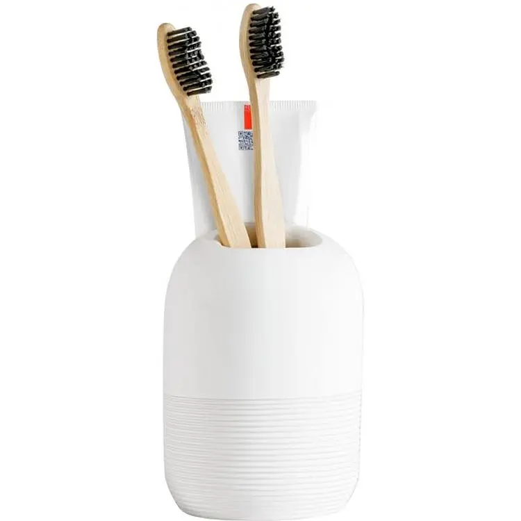 Підставка для зубних щіток МВМ My Home Boston, білий (BA-03 WHITE)