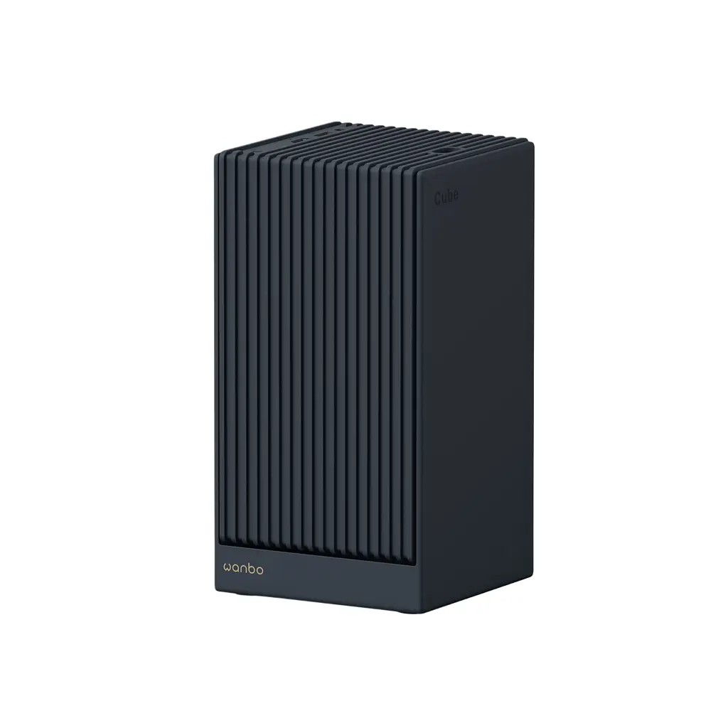 Портативний смарт-проектор Wanbo Cube 2 Pro / 1920x1080 / 500 ANSI lm / Android TV 11.0 / Wi-Fi / Bluetooth / Темно-синій - фото 3