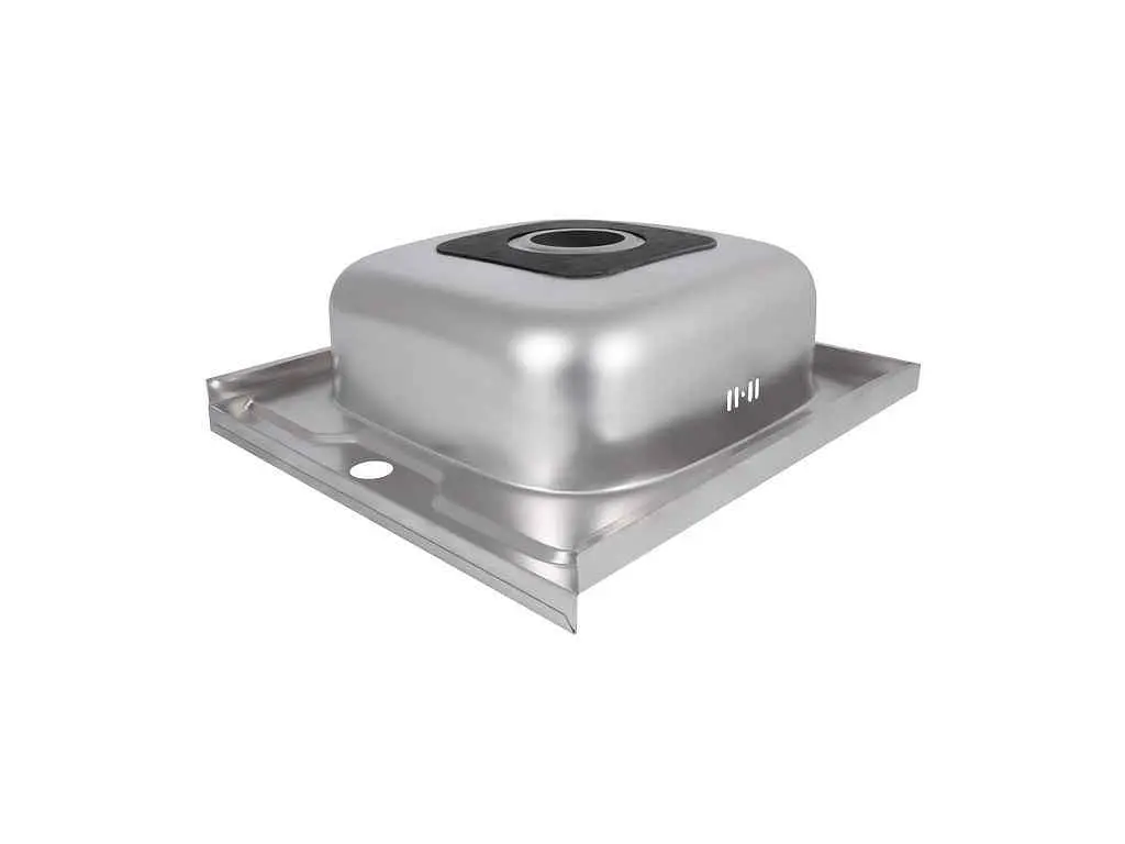 Мийка накладна Brinex 500х500х160мм 1 5050, Satin 0,6мм BRIN5050SAT06 - фото 5