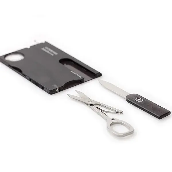 Мультитул Victorinox SwissCard Lite Transparent Black (0.7333.T3) - фото 3