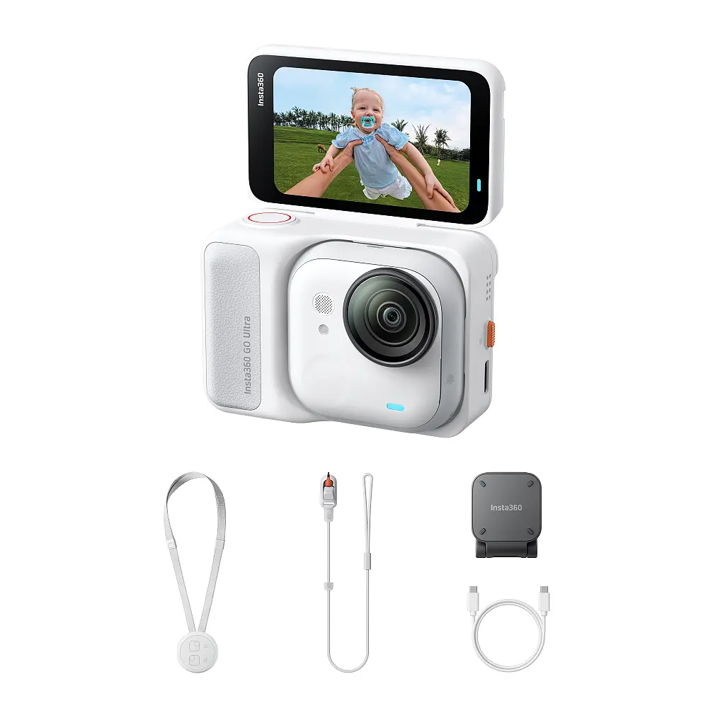 Екшн-камера Insta360 GO Ultra Standard Edition (Arctic White) - фото 3