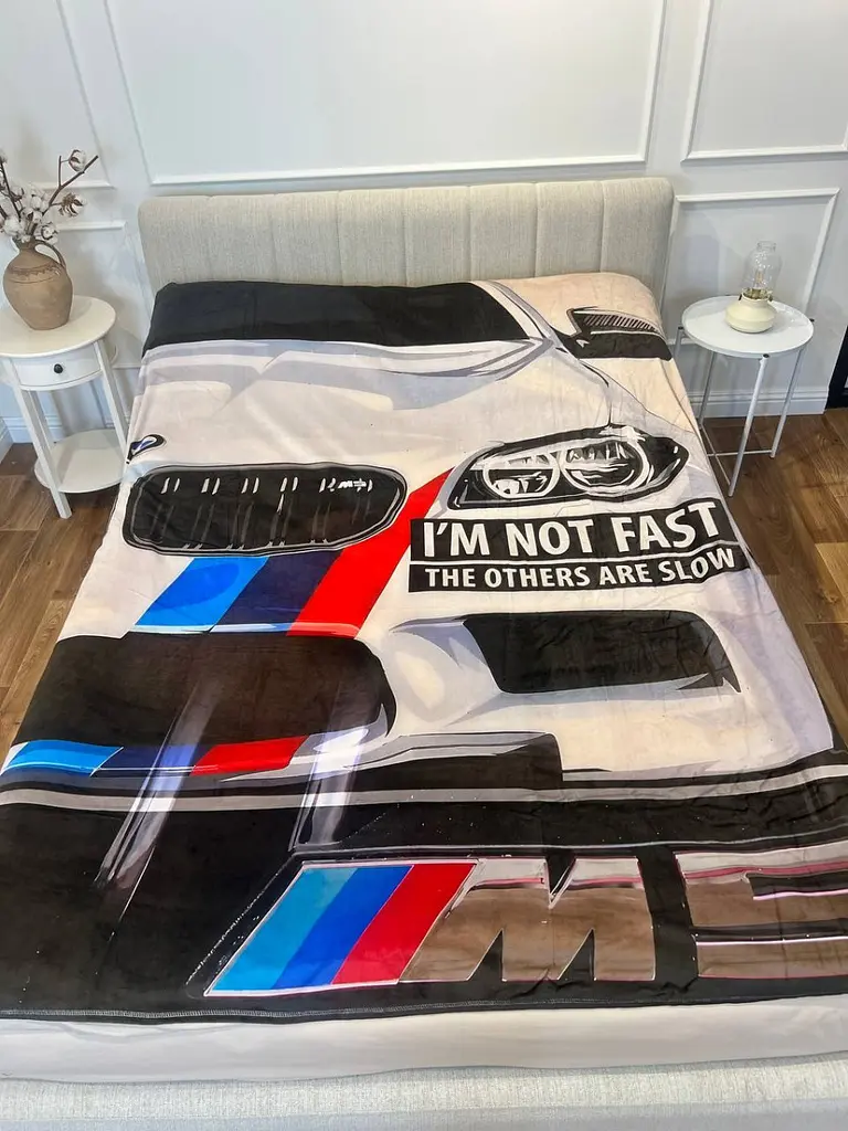 Плед 3D BMW M5 13438 135х160 см. - фото 3