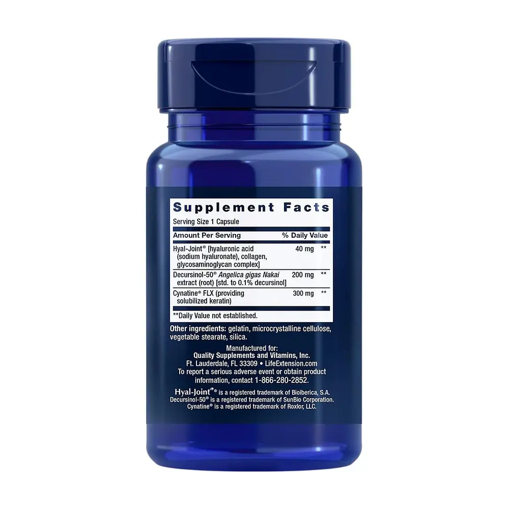Препарат для суглобів і зв'язок Life Extension Fast-Acting Joint Formula, 30 капсул - фото 2