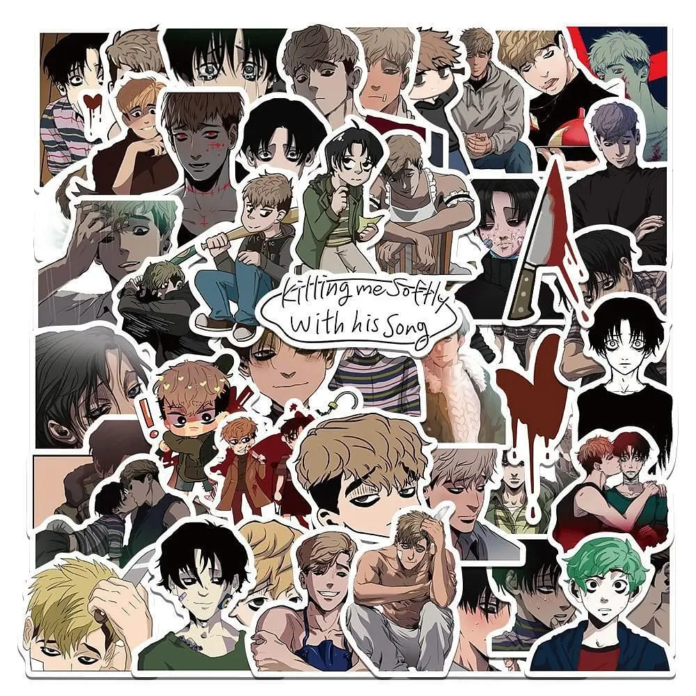 Стикерпак GeekLand Killing Stalking 50 штук - фото 3