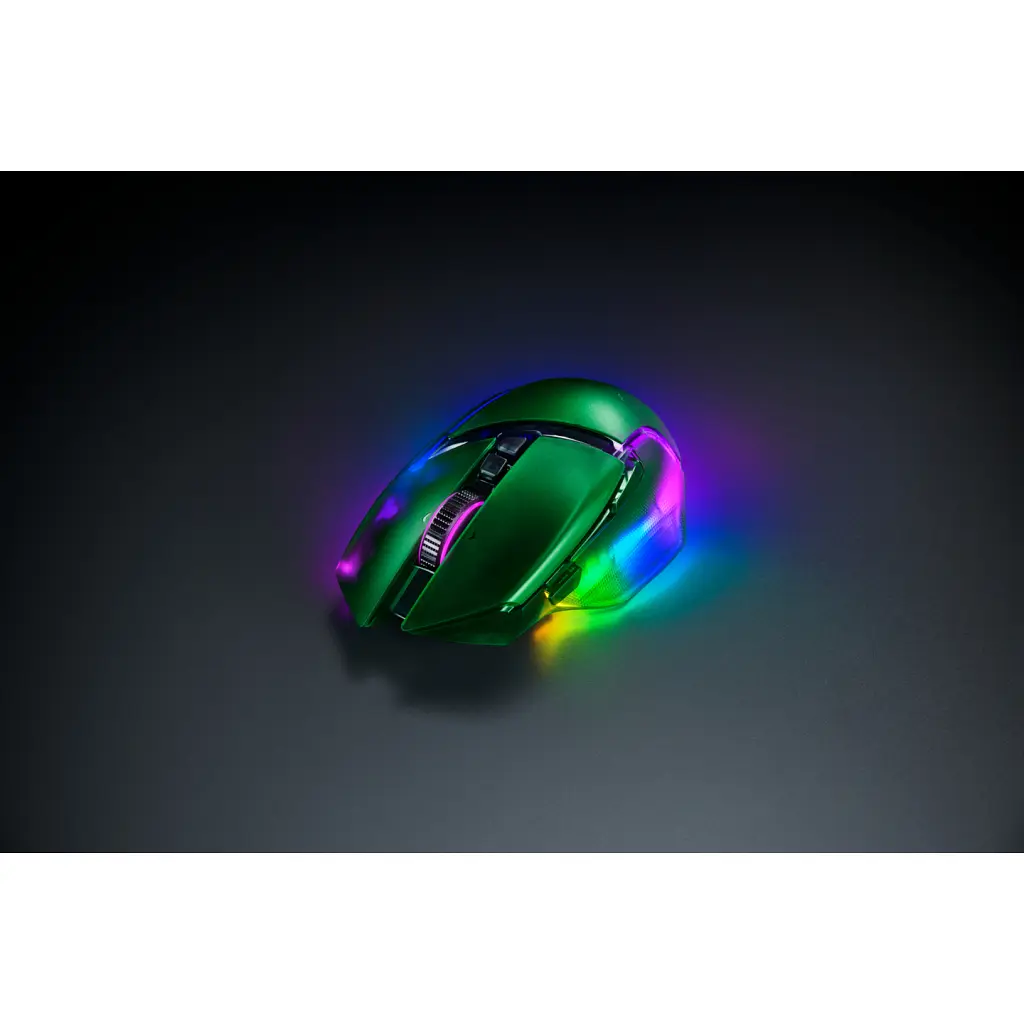 Мишка Razer Basilisk V3 Pro 35K Wireless/Bluetooth/USB Phantom Green (RZ01-05240300-R3G1) - фото 6