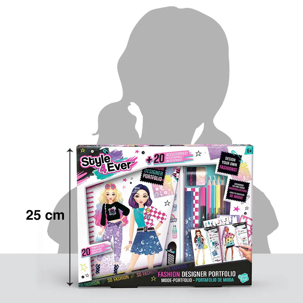 Набір для творчості Style 4 Ever Портфоліо дизайнера CanalToys Art.OFG285 - фото 7