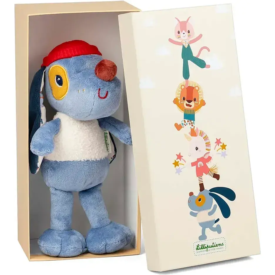 М'яка іграшка Lilliputiens Собачка Жюль в подарунковій коробці (83625) - фото 3