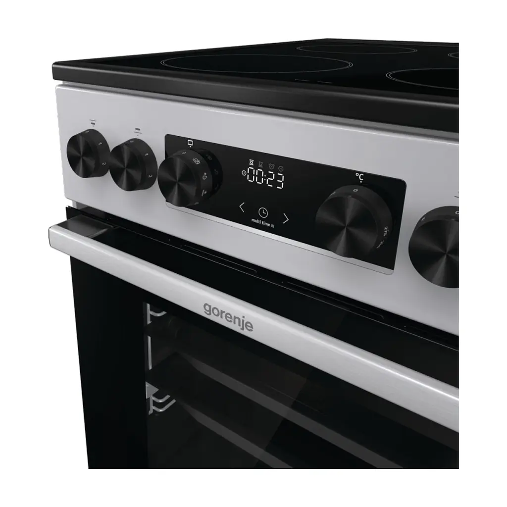 Плита Gorenje GEC5C41SG електрична склокерамічна, 70л, 50x60см, дисплей, прог (GEC5C41SG) - фото 5
