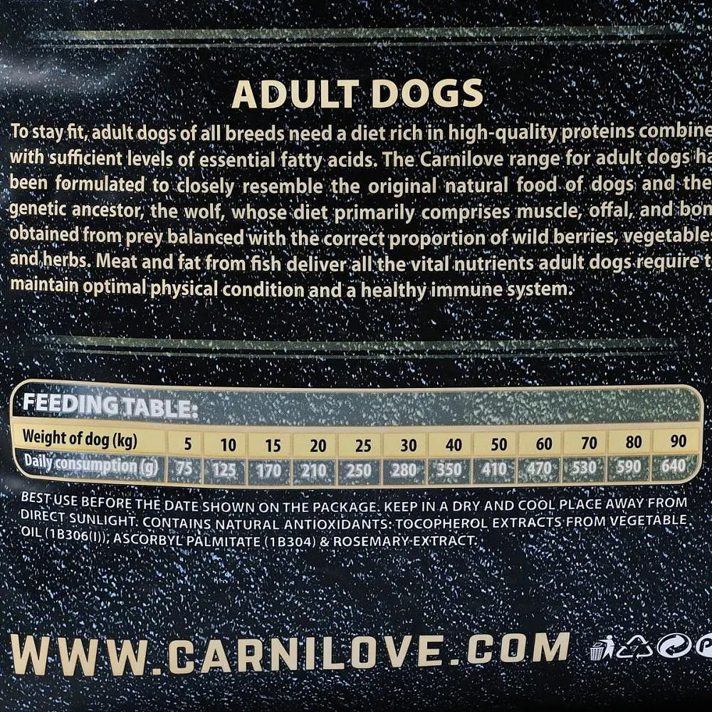 Сухий корм Carnilove Adult Salmon 12 кг з лососем для дорослих собак усіх порід - фото 6