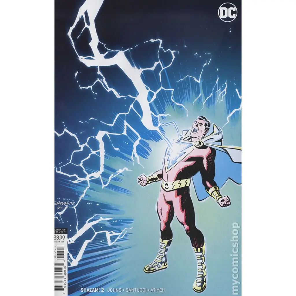 Shazam (2018 DC) #2B - Джеофф Джонс