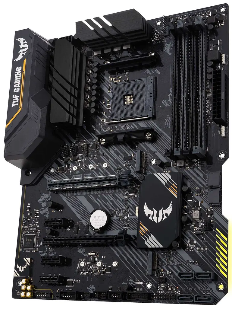 Материнська плата ASUS TUF GAMING B450-Plus II (TUF Gaming B450-Plus II) (Socket AM4, AMD B450, ATX) - фото 3