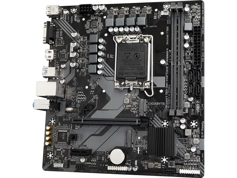 Материнська плата Gigabyte B760M H DDR4 - фото 3