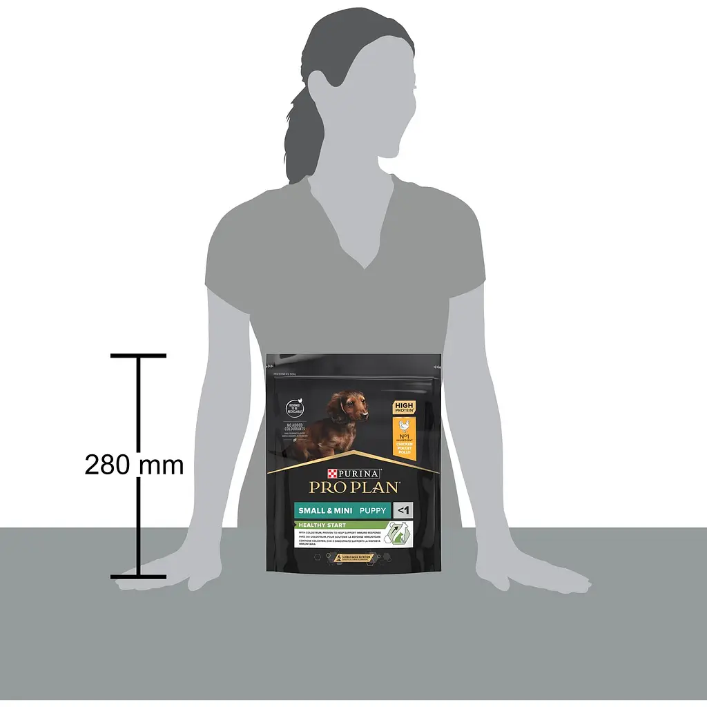 Сухой корм Purina Pro Plan Small & Mini Puppy <1 Healthy Start для щенков мелких пород с курицей 700 г (12272382) - фото 4