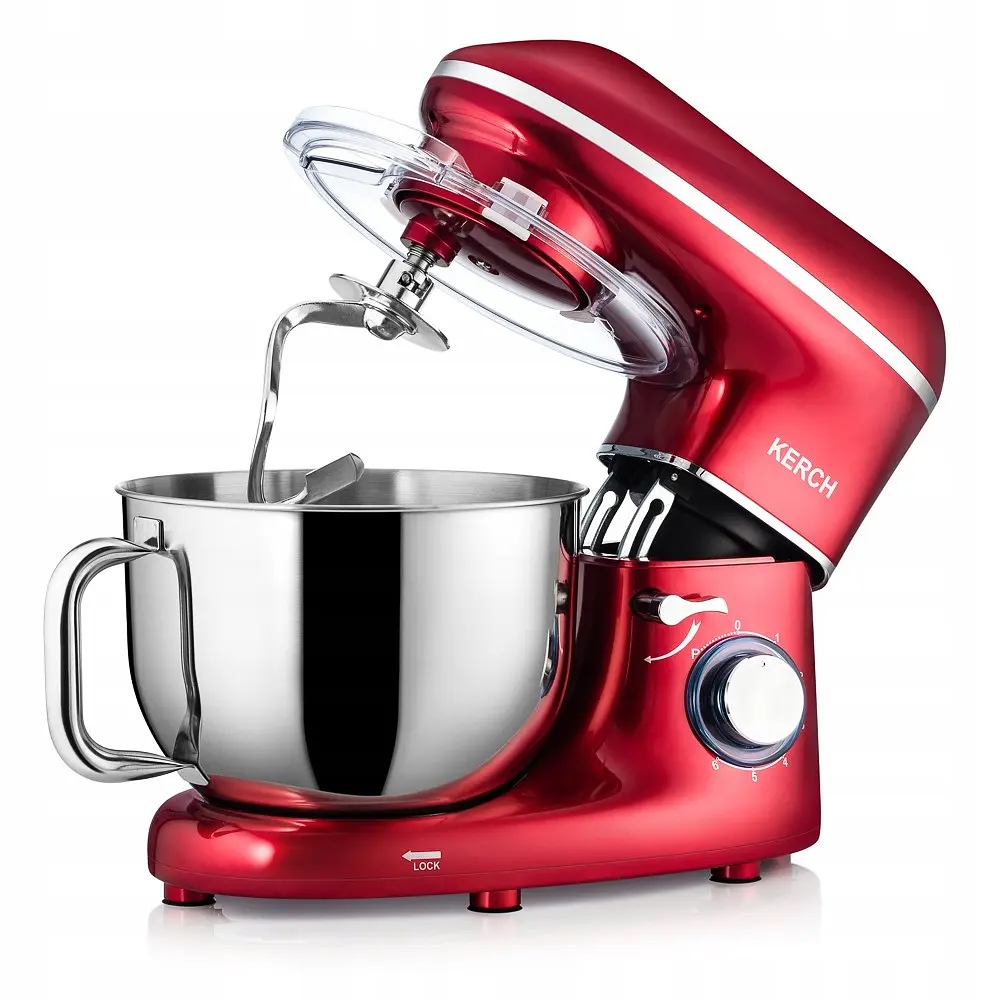 Тістоміс міксер планетарний KERCH MyCHEF RED 2200 Вт - фото 3