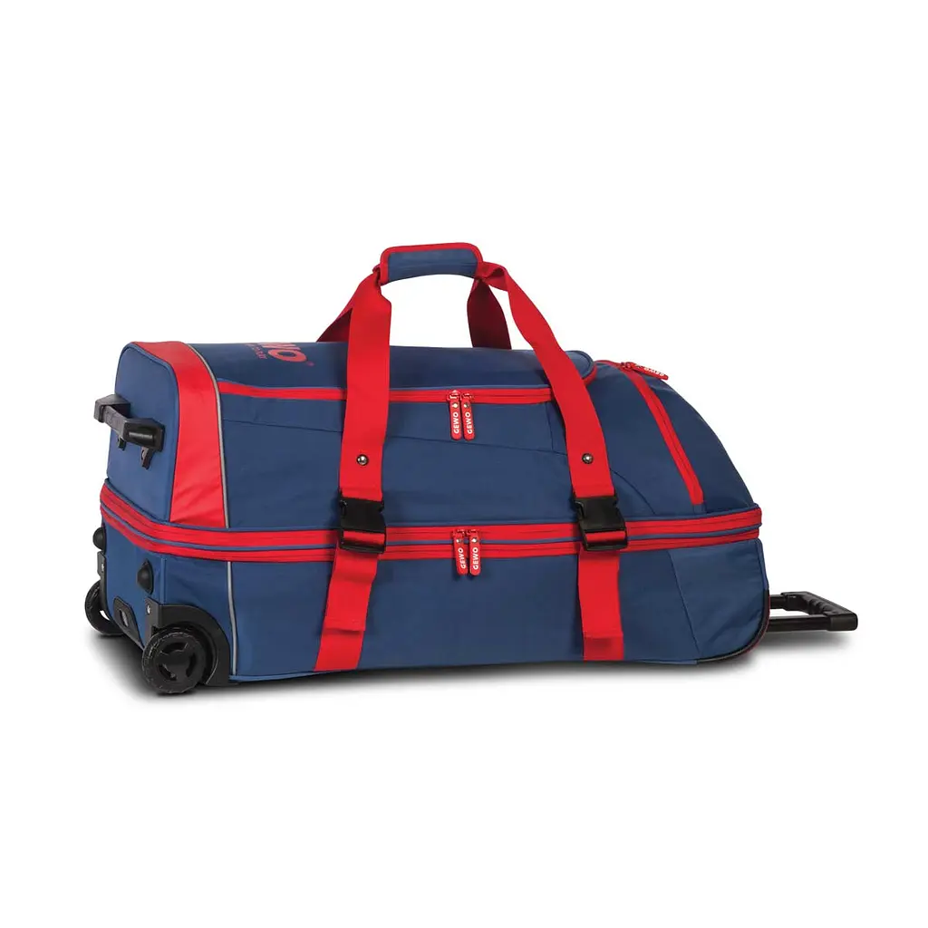 Сумка дорожня на колесах Gewo Trolley XL Rocket blue/red (101276530) - фото 3