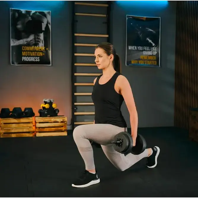 Гантели композитные Trex Sport TX-010SK 2х10кг - фото 6