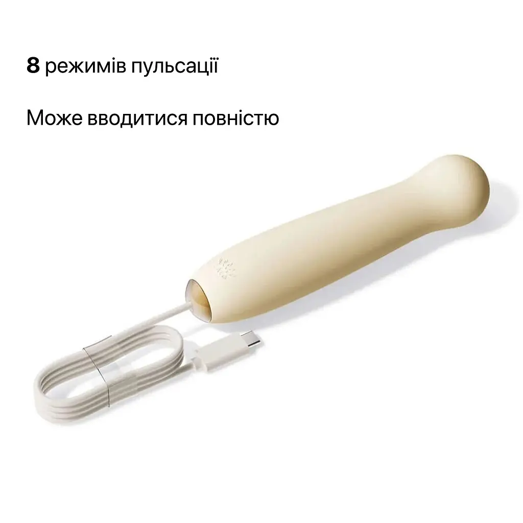 Пульсатор Zalo - AVA Attachment Ivory White для смарт-вібромасажера Zalo - AVA - фото 5