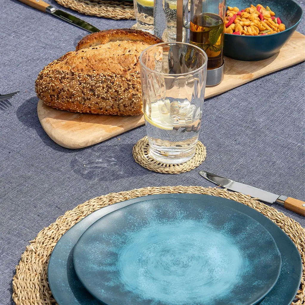 Сервіз столовий Gimex Tableware Stone 12 Pieces 4 Person Dark Blue (6917100) - фото 2