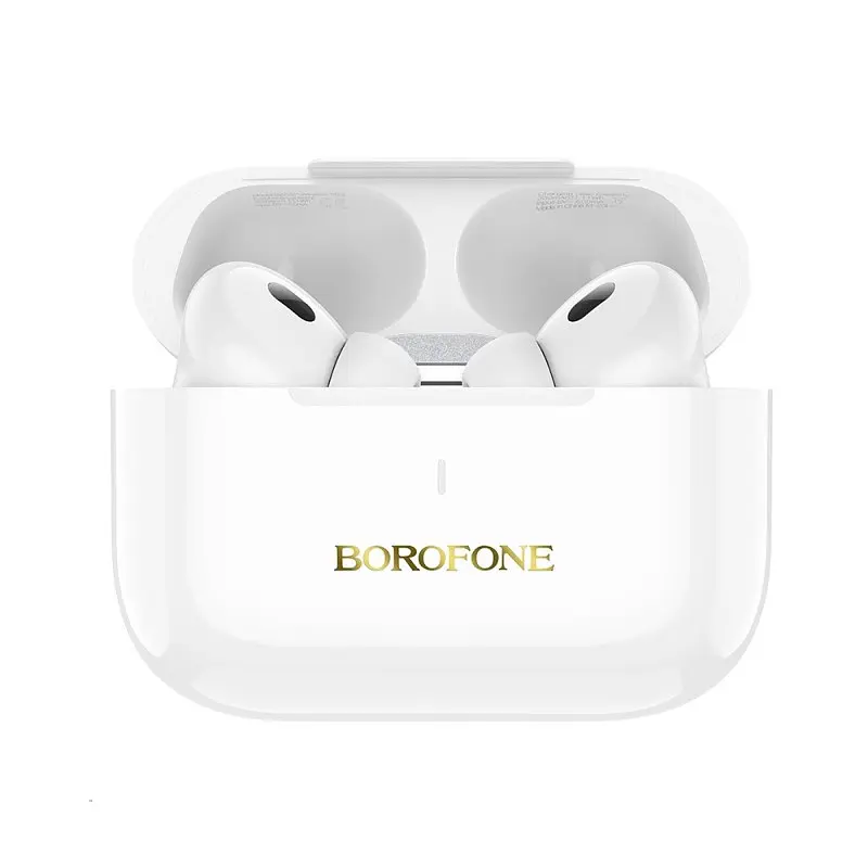 Бездротові навушники TWS BOROFONE BW59 Plus ANC активне шумозаглушення Bluetooth 5.3 білі - фото 4