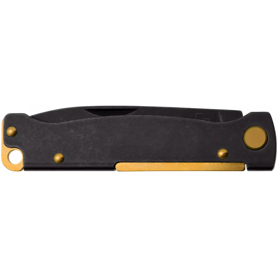 Ніж Boker Plus Atlas Чорний Stonewash Brass - фото 3