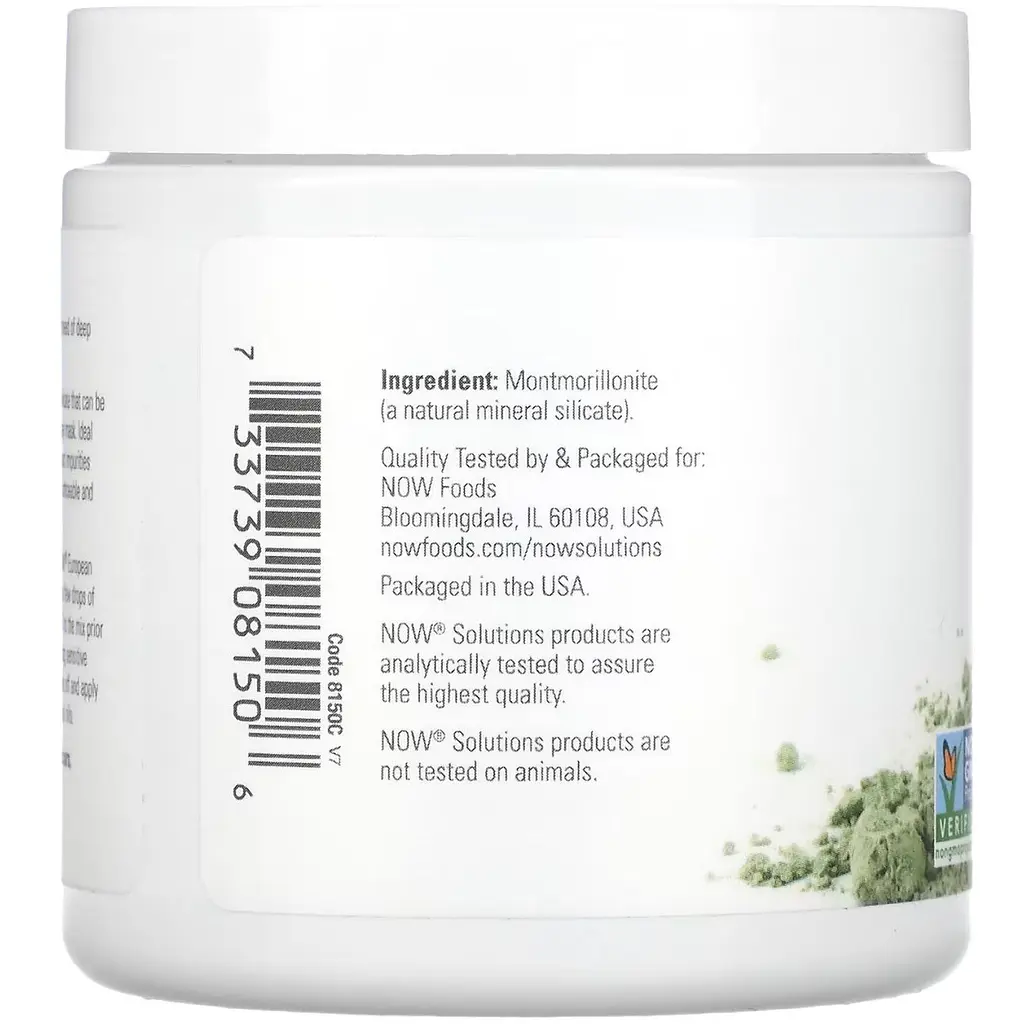 Європейська глина Now Foods Eropean Clay Powder 170 г - фото 2