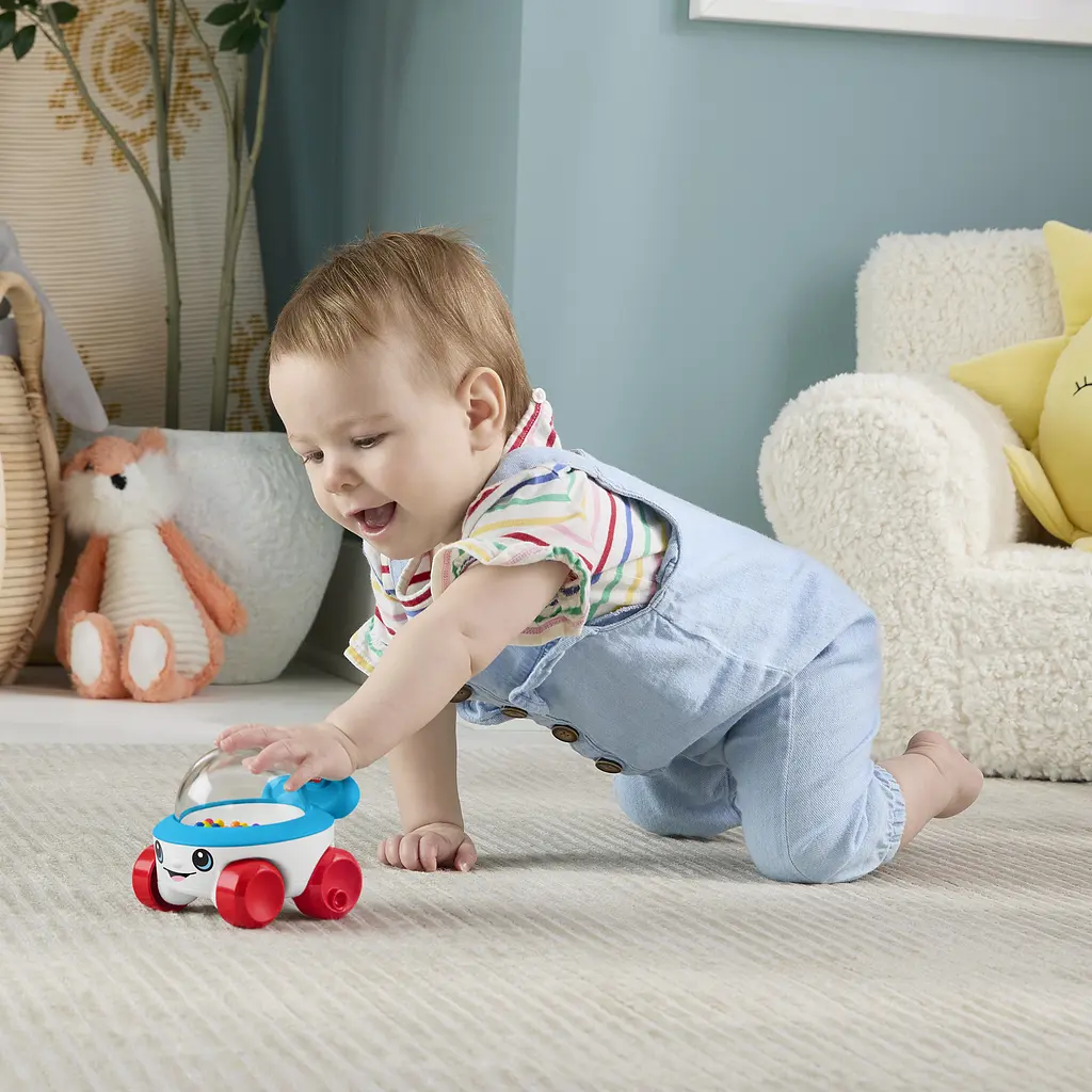 Машинка-каталка Fisher-Price Попкорн (JKD57) - фото 6