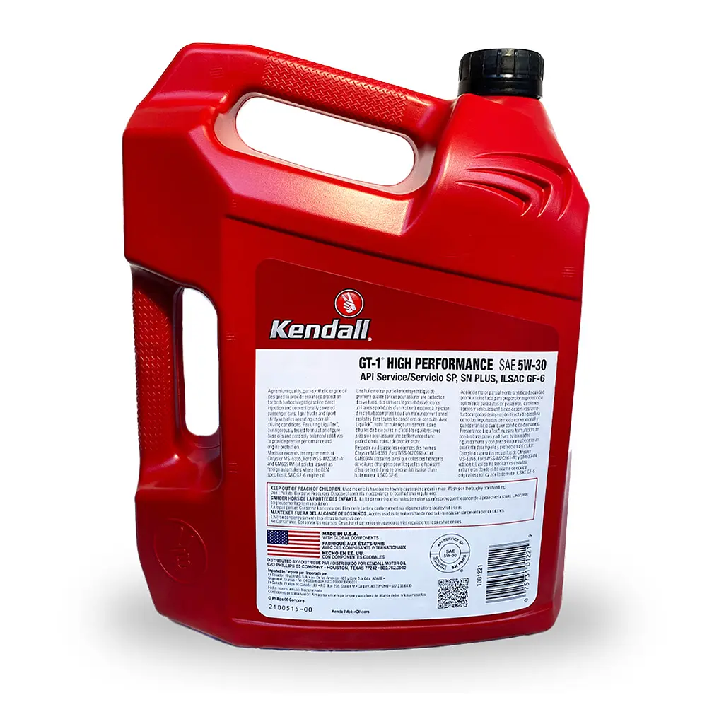 Моторна олива Kendall GT-1 High Performance 5W30, 3,78 л - фото 2