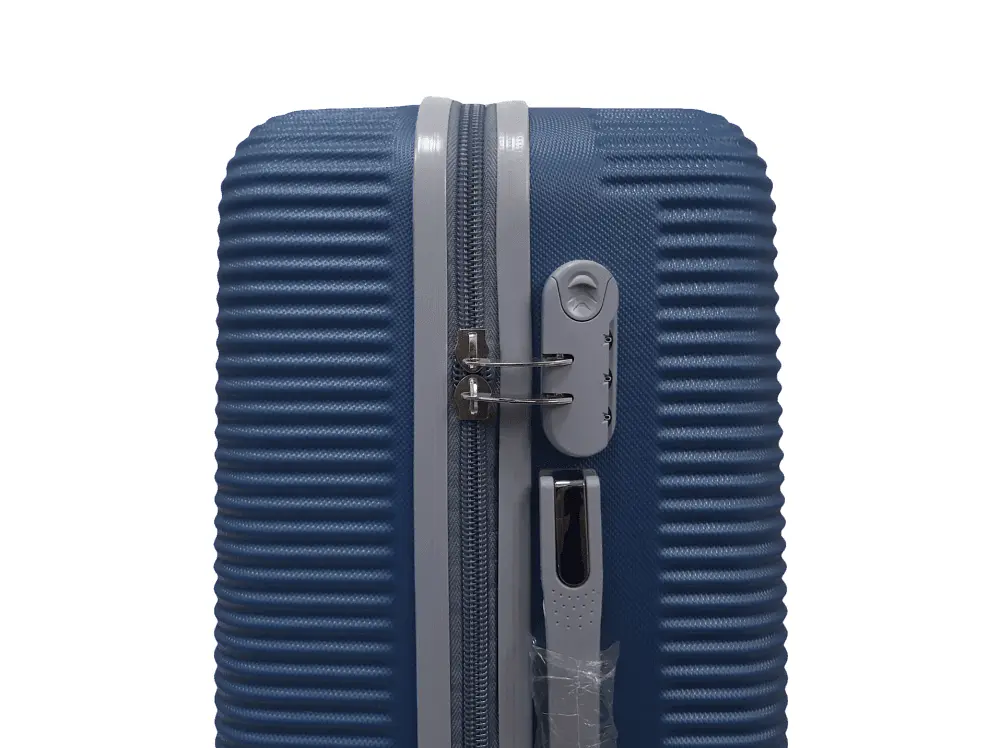 Валіза велика L ABS-пластик Milano bag 004 75,5×50×33,5см 105л Темно-синій - фото 5