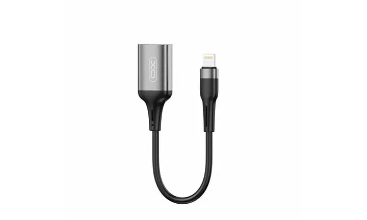 OTG-адаптер XO NB201 USB 2.0 Lightning переходник для айфонов - фото 2