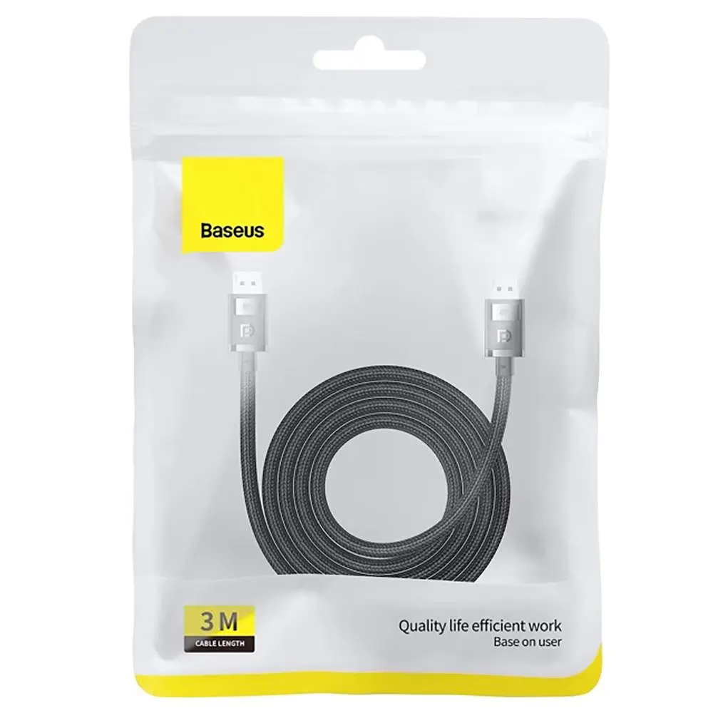 Кабель Baseus DisplayPort-DisplayPort 1.5 м (B00633706111-01) - фото 6