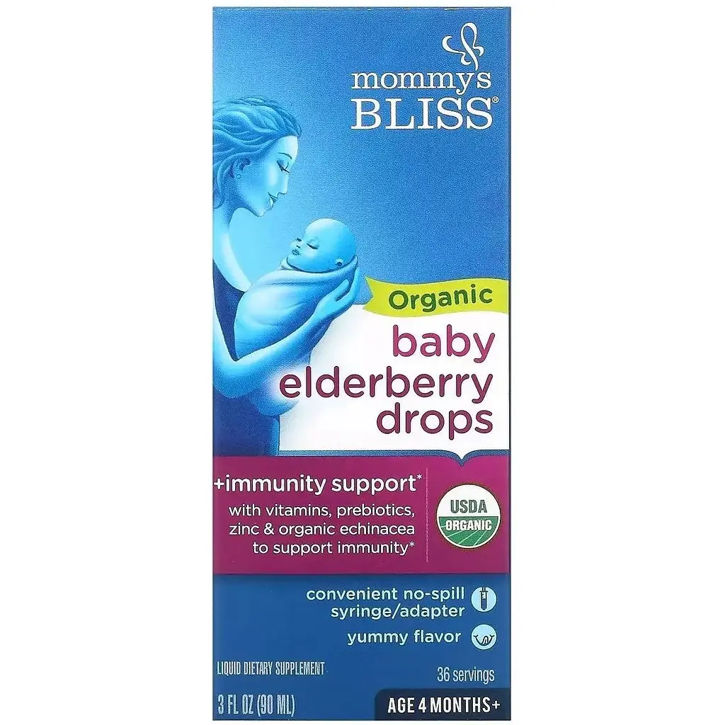 Органічні краплі Mommy's Bliss бузина для немовлят від 4 місяців 90 мл - фото 2