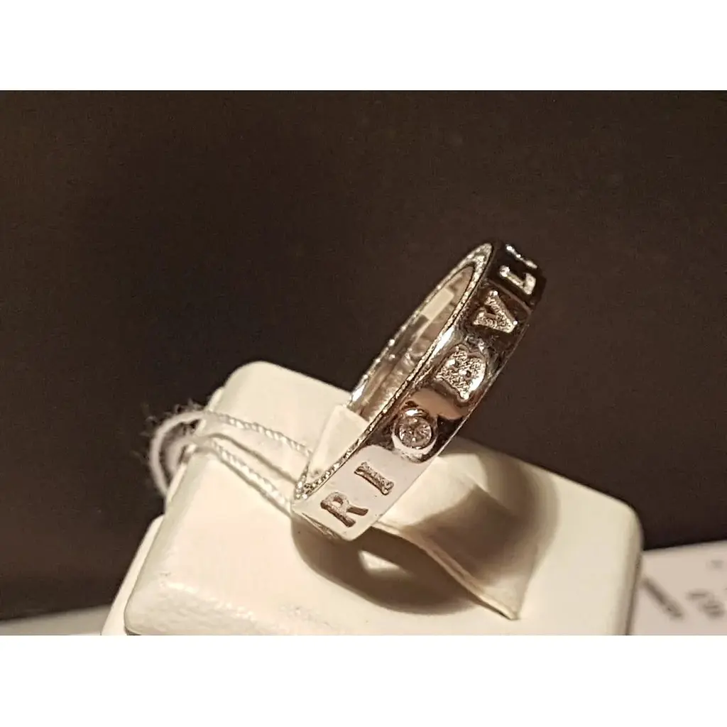 Золоте кільце Столична Ювелірна Фабрика з фіанітами. 152966Б 16,5 - фото 2