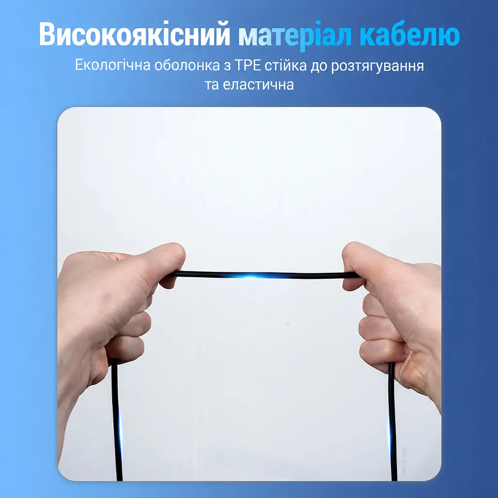 Кабель Vention COVBD USB-C - Micro-USB 0,5 м чорний (COVBD) - фото 12