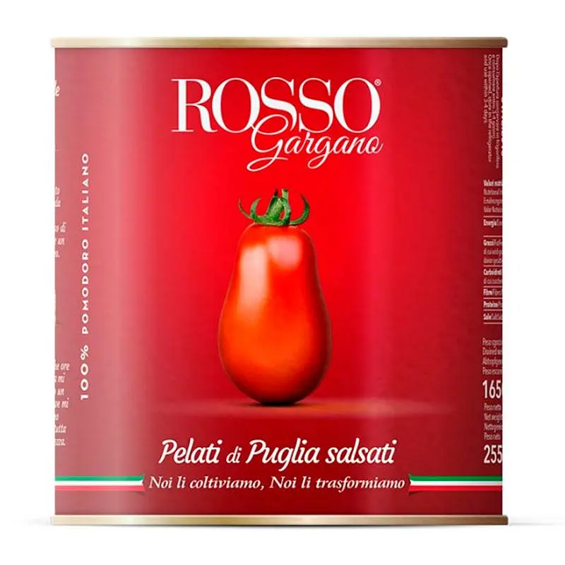 Томати Rosso Gargano Pelati di Puglia 2550 г